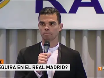 Frame 42.466666 de: Pepe: "¿Mi futuro? Voy a esperar al Real Madrid hasta el último segundo, esta es mi casa" Frame 42.466666 de: Pepe: "¿Mi futuro? Voy a esperar al Real Madrid hasta el último segundo, esta es mi casa"