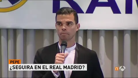 Frame 42.466666 de: Pepe: "¿Mi futuro? Voy a esperar al Real Madrid hasta el último segundo, esta es mi casa" Frame 42.466666 de: Pepe: "¿Mi futuro? Voy a esperar al Real Madrid hasta el último segundo, esta es mi casa"