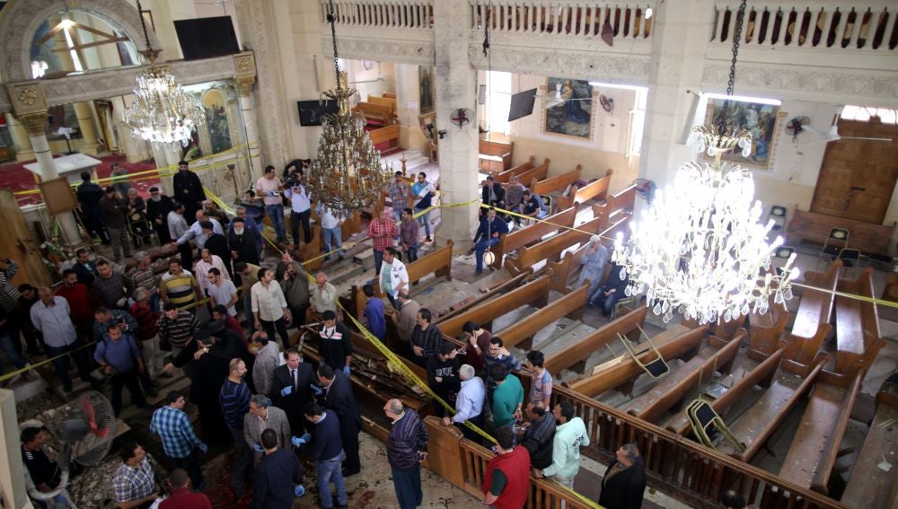 Al menos 25 muertos en un atentado contra una Iglesia al norte de El Cairo