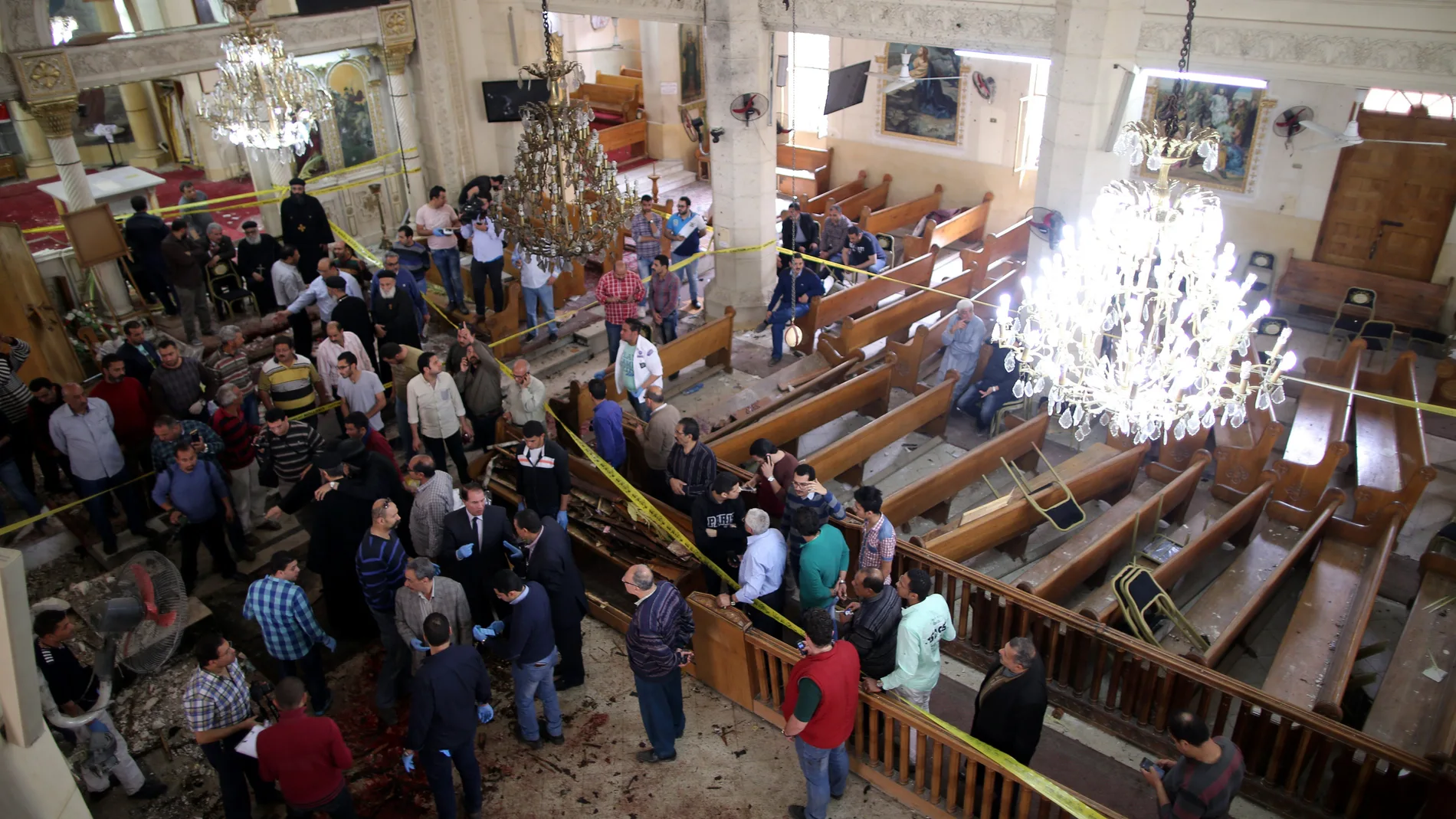 Al menos 25 muertos en un atentado contra una Iglesia al norte de El Cairo Al menos 25 muertos en un atentado contra una Iglesia al norte de El Cairo