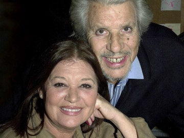 Luis Eduardo Rodrigo junto a Teresa Rabal