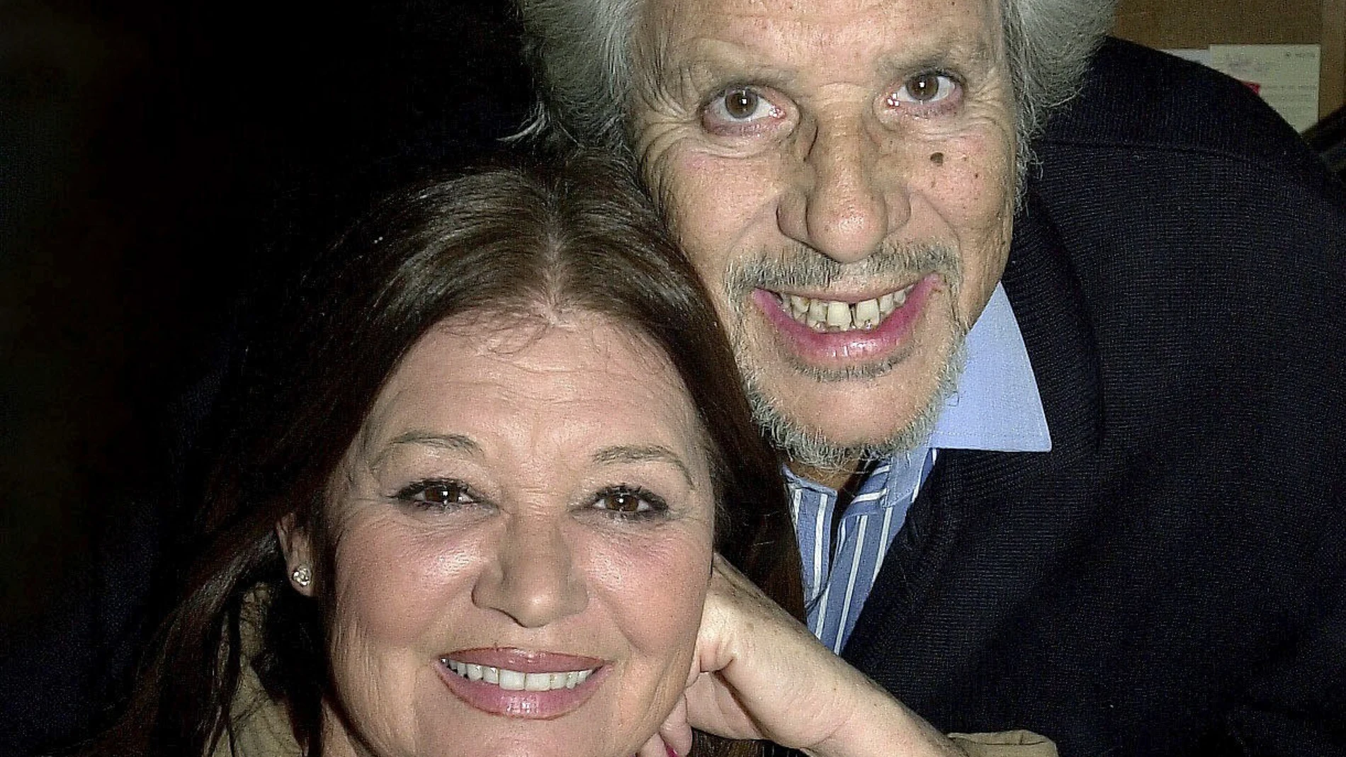 Luis Eduardo Rodrigo junto a Teresa Rabal Luis Eduardo Rodrigo junto a Teresa Rabal