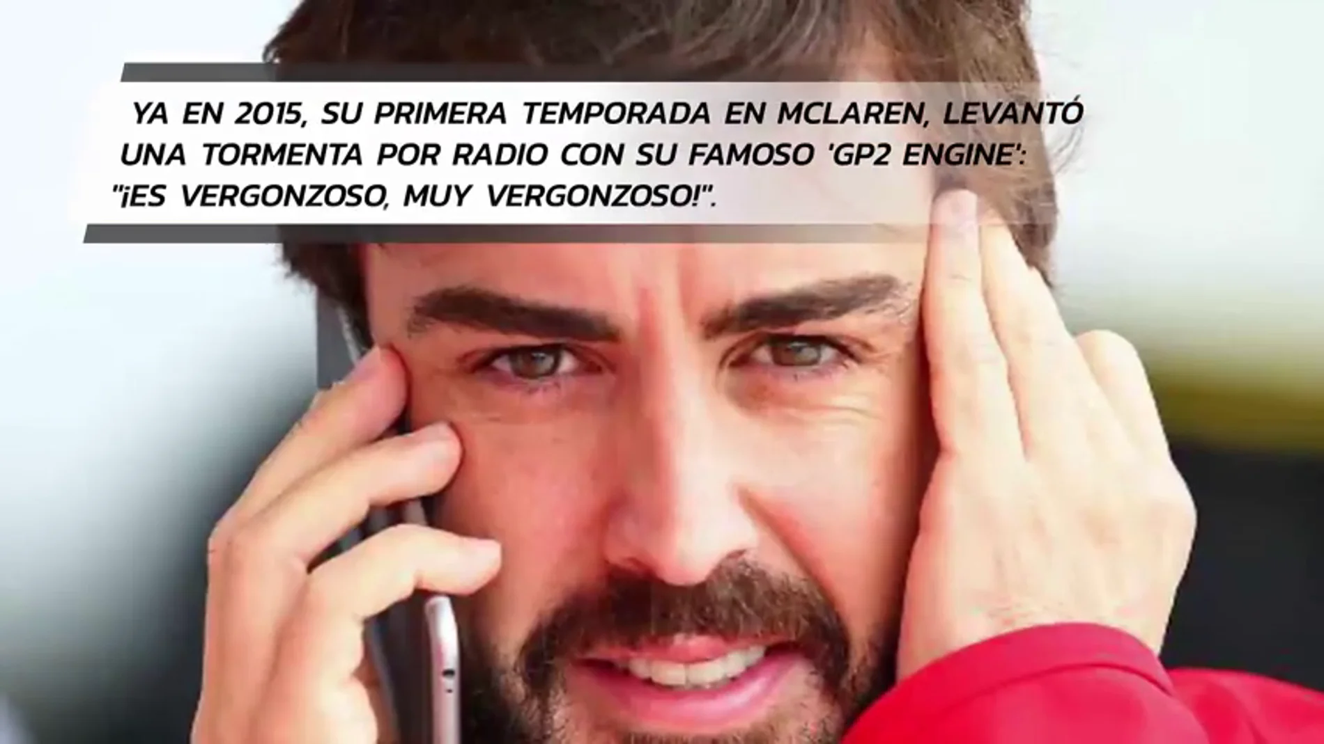 Frame 36.79654 de: VÍDEO: Las mejores (peores) 'liadas' por radio de Fernando Alonso a los ingenieros de McLaren Honda