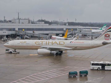 Avión de Etihad Airways