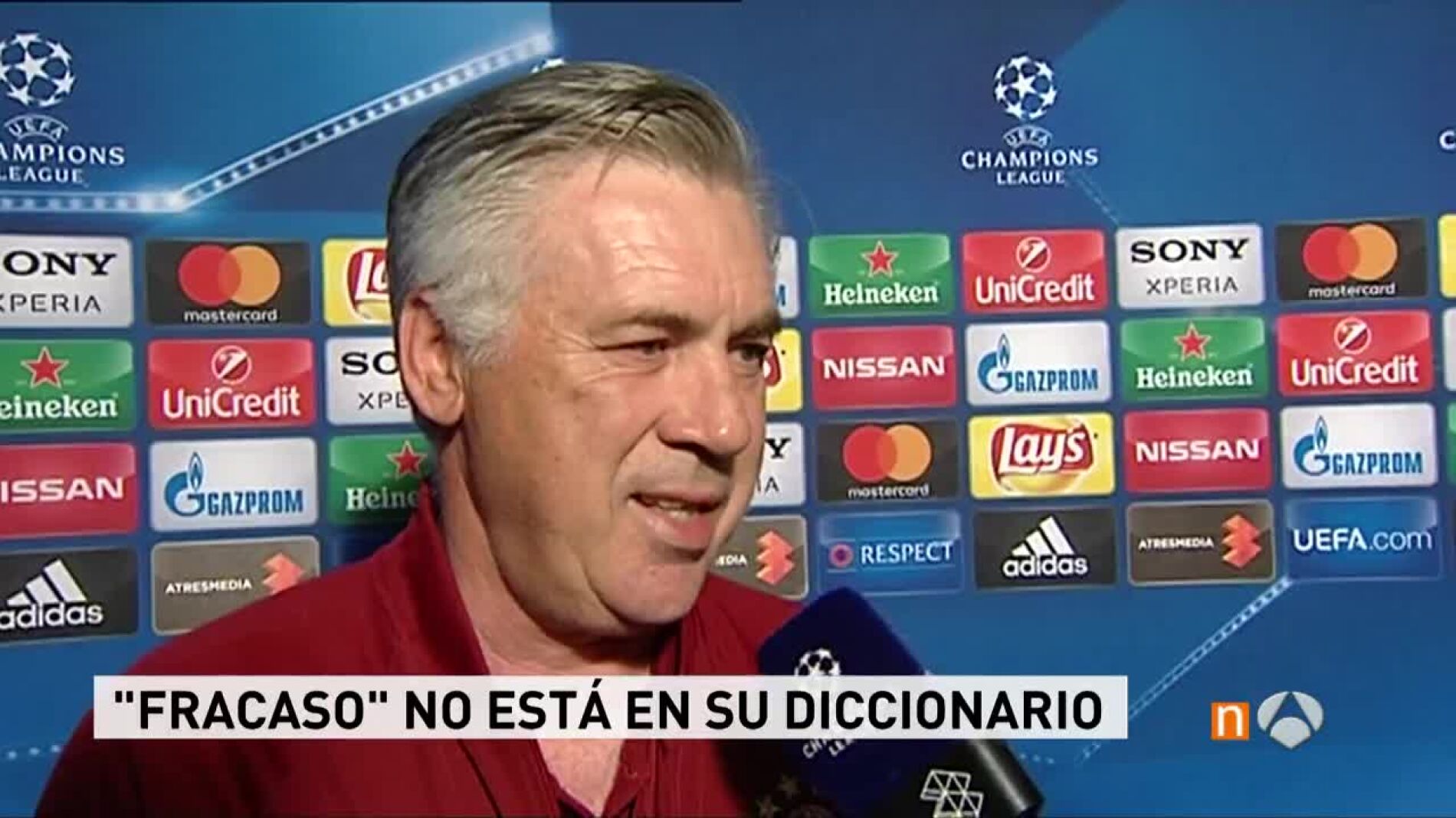 Carlo Ancelotti, t&eacute;cnico del Bayern