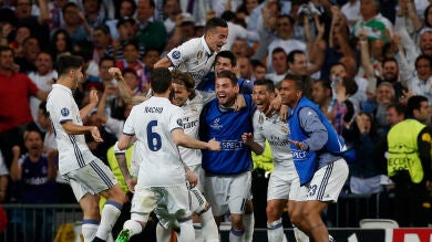 La prórroga del Madrid-Bayern de Champions, la emisión más vista de la temporada con 9,4 millones de espectadores
