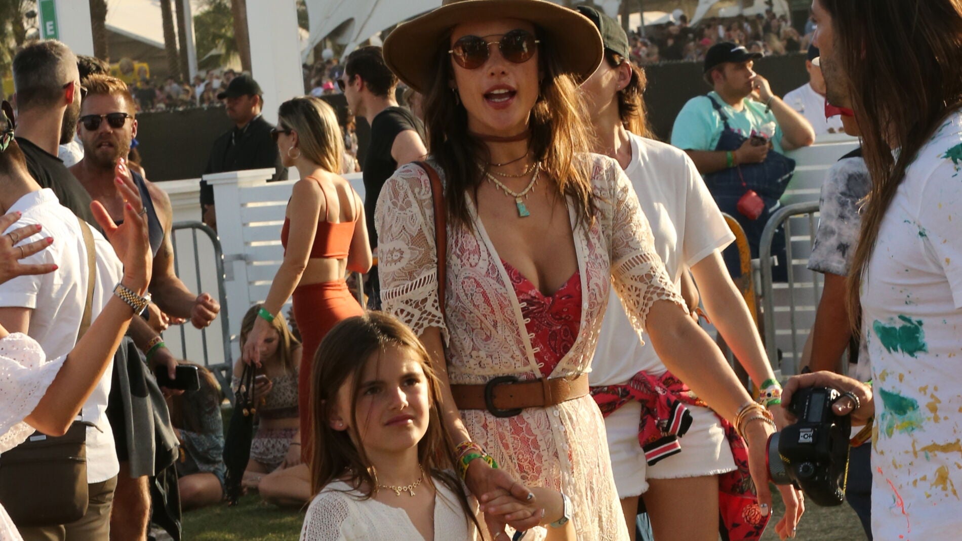 Alessandra Ambrosio con su hija Anja Louis 