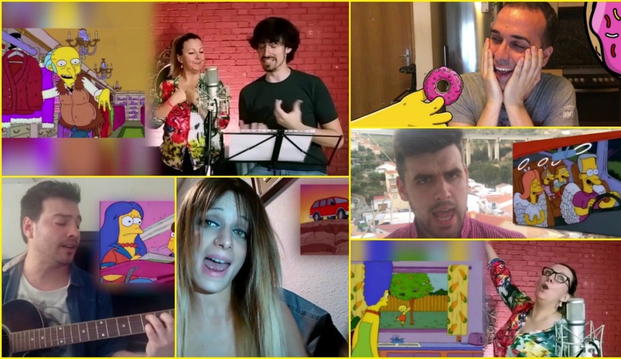 Los concursantes de TCNMST versionan las típicas canciones de Los Simpson