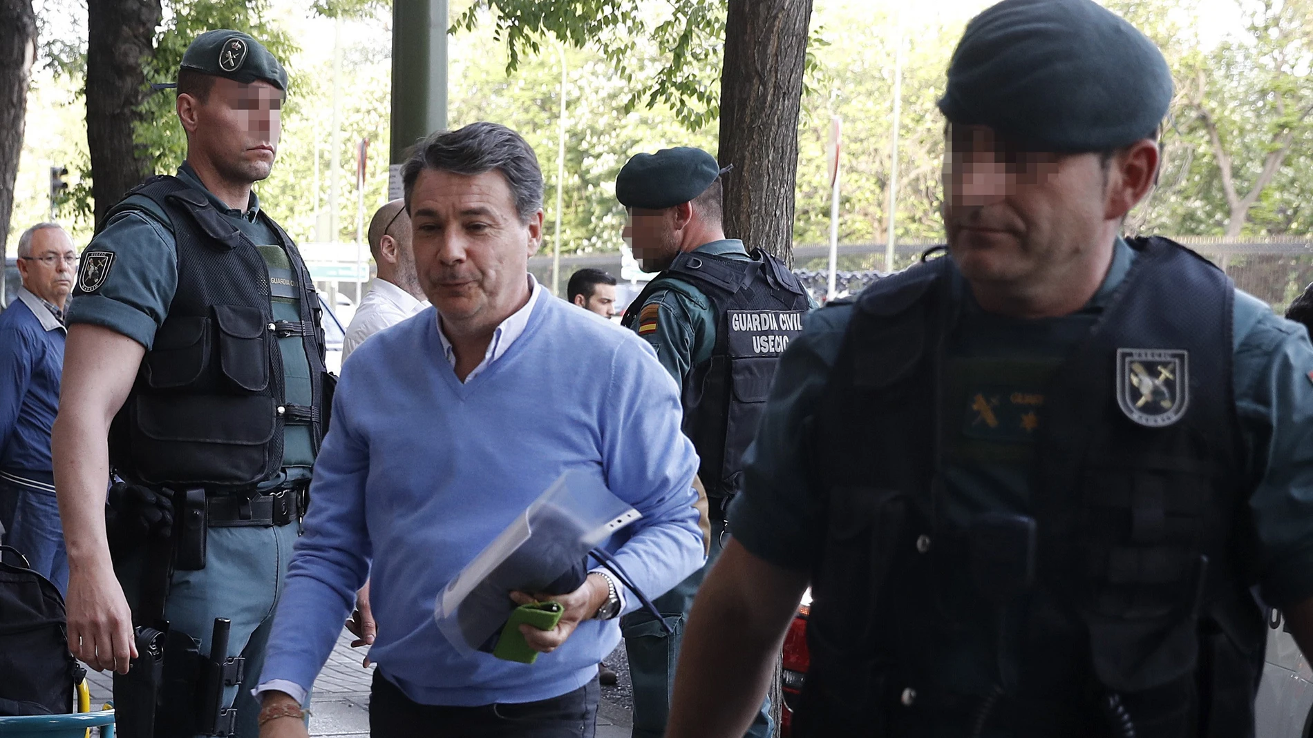 El expresidente de la Comunidad de Madrid, Ignacio González, a su llegada al despacho (Archivo) El expresidente de la Comunidad de Madrid, Ignacio González, a su llegada al despacho (Archivo)