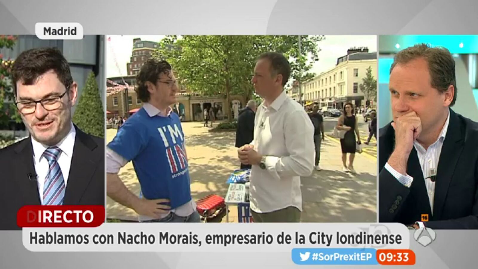 Un empresario español afincado en la City: 