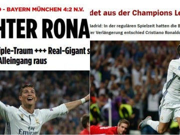 Prensa alemana tras el Madrid-Bayern