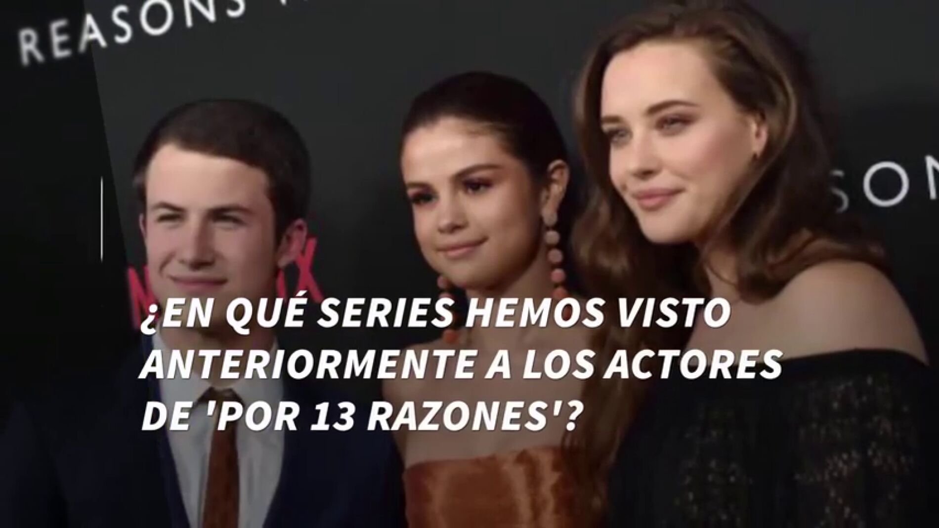 Frame 1.8839 de: &iquest;En qu&eacute; series hemos visto anteriormente a los actores de 'Por 13 Razones'?