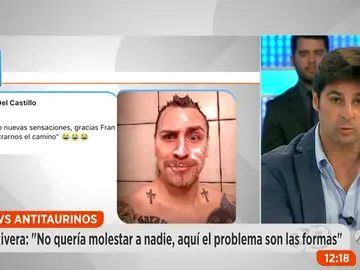 Frame 79.714285 de: Fran Rivera pide perdón a los antitaurinos: "Pido disculpas pero los que más respeto mostramos somos los taurinos" Frame 79.714285 de: Fran Rivera pide perdón a los antitaurinos: "Pido disculpas pero los que más respeto mostramos somos los taurinos"