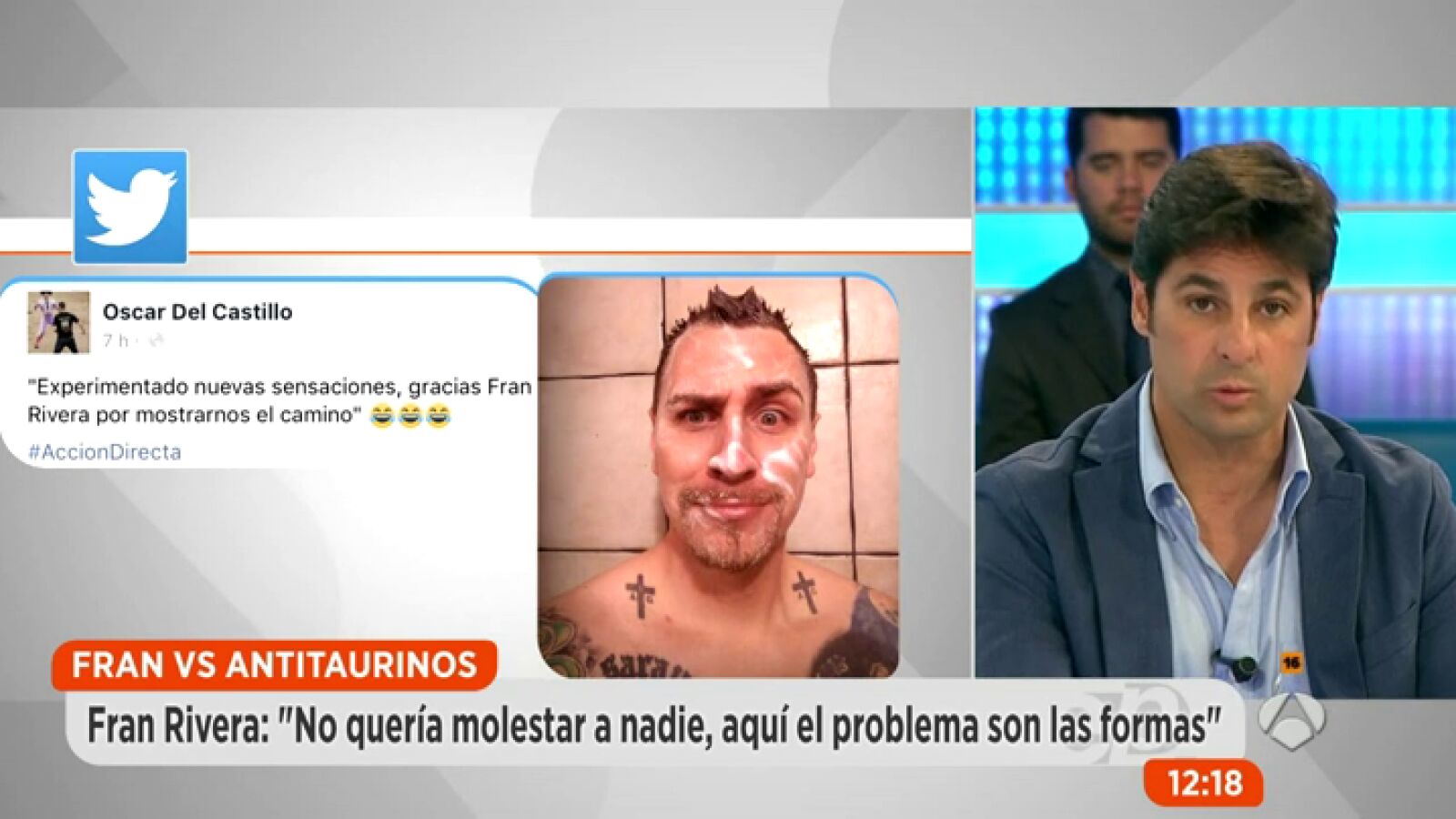 Fran Rivera pide perdón a los antitaurinos: 