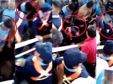 Así le robaron las zapatillas a Emanuel Balbo Así le robaron las zapatillas a Emanuel Balbo