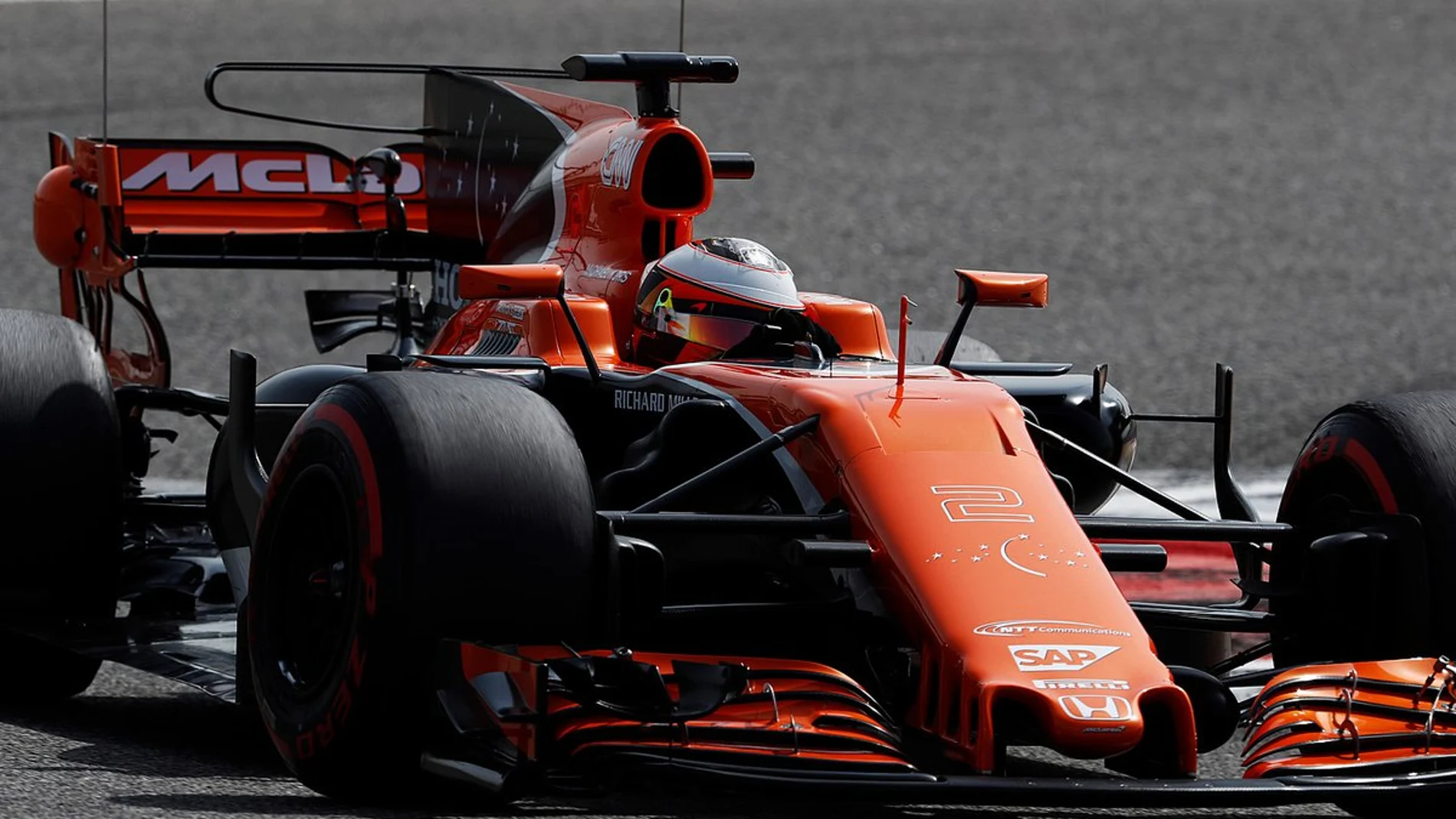 McLaren en los test de Baréin