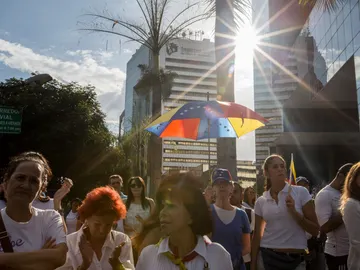 Manifestación en Caracas Manifestación en Caracas