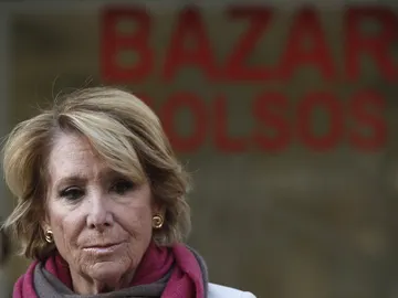 Esperanza Aguirre en una imagen de archivo Esperanza Aguirre en una imagen de archivo