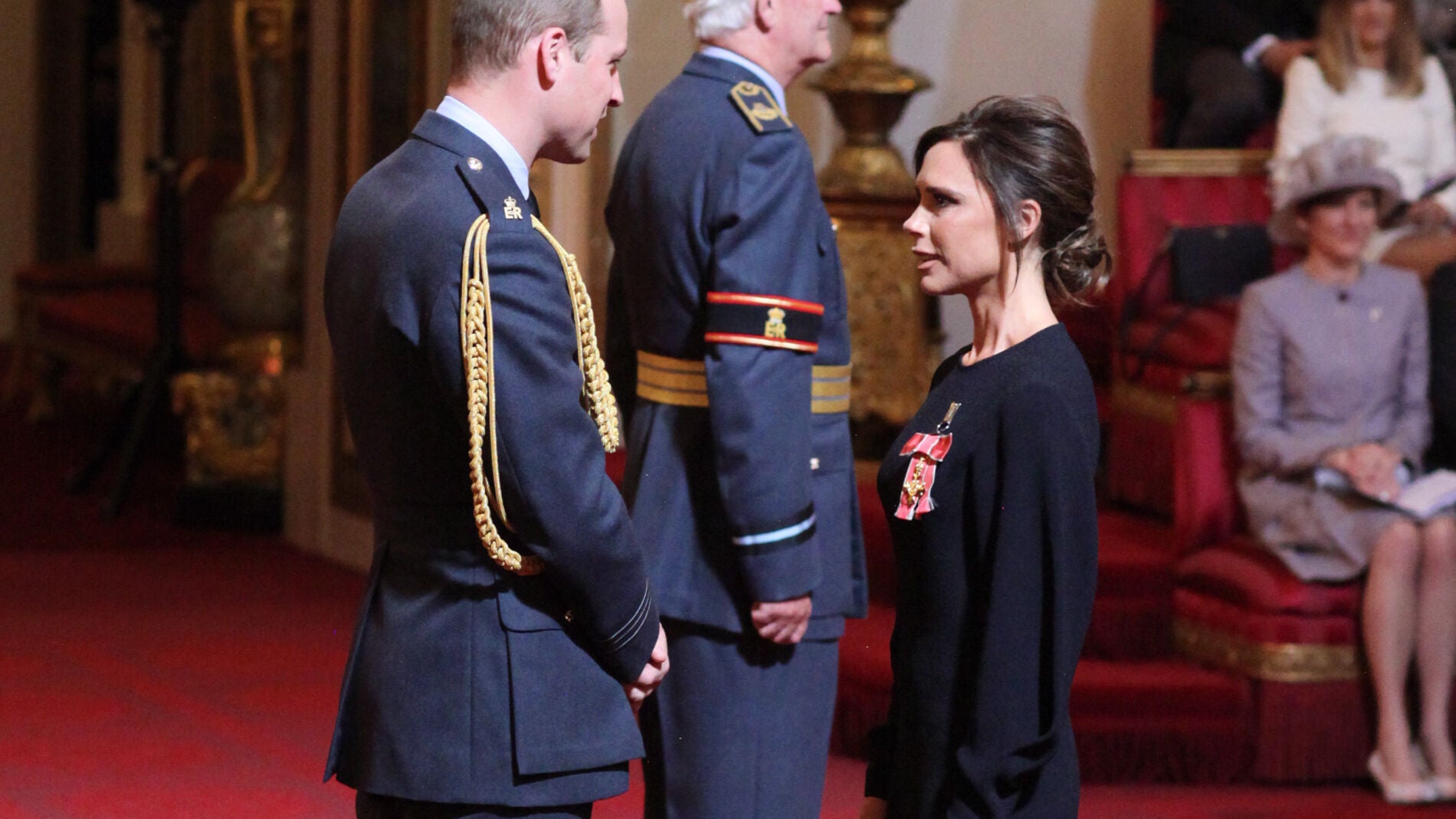 Victoria Beckham y el Duque de Cambridge 