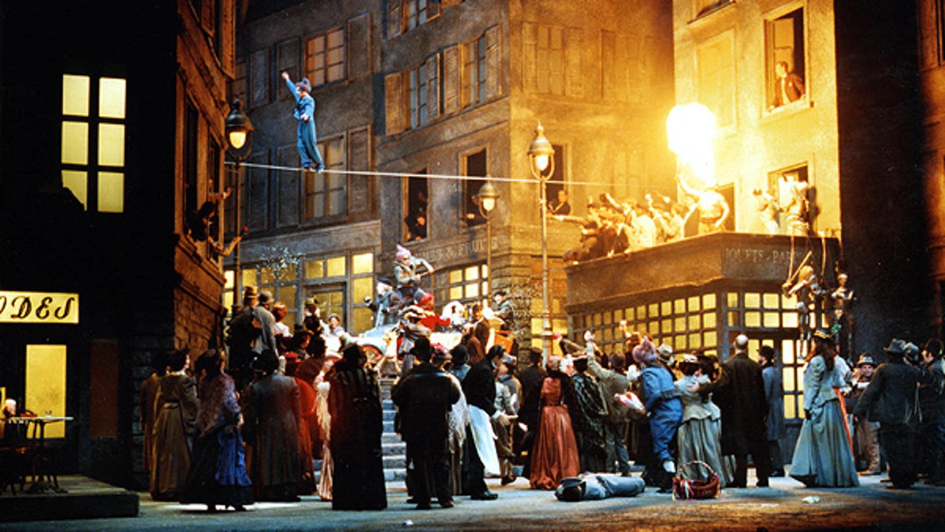 Representación de 'La Bohème' de Puccini en el Teatro Real de Madrid Representación de 'La Bohème' de Puccini en el Teatro Real de Madrid