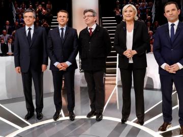 Los candidatos a la presidencia de Francia