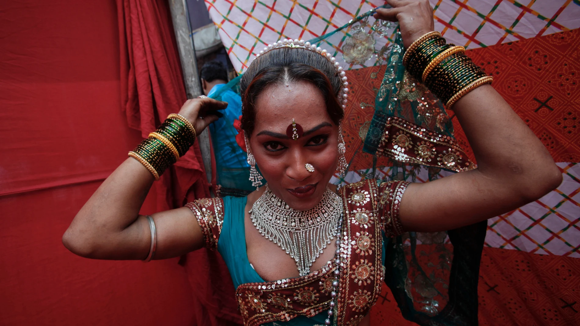 Una trabajadora sexual de Kamathipura Una trabajadora sexual de Kamathipura