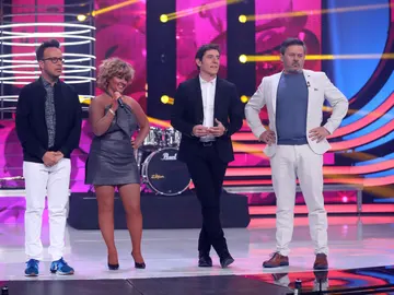 Laura Amorós deja con la boca abierta a Àngel Llàcer tras su actuación como Tina Turner Laura Amorós deja con la boca abierta a Àngel Llàcer tras su actuación como Tina Turner