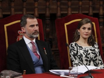 Los Reyes de España, Felipe y Letizia