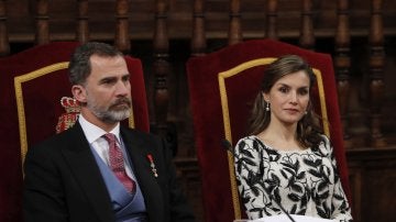 Los Reyes de España, Felipe y Letizia