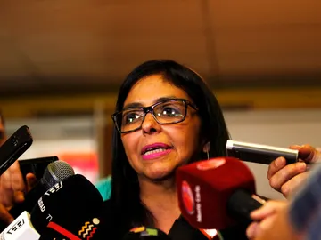 La canciller de Venezuela, Delcy Rodríguez La canciller de Venezuela, Delcy Rodríguez