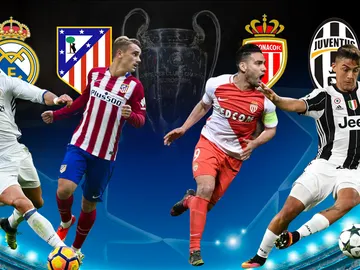 Real Madrid - Atlético y Mónaco - Juventus, las semifinales de Champions Real Madrid - Atlético y Mónaco - Juventus, las semifinales de Champions