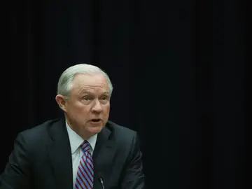 El fiscal general de EEUU, Jeff Sessions El fiscal general de EEUU, Jeff Sessions