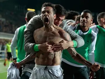 Los jugadores de la Juventus celebrando un gol Los jugadores de la Juventus celebrando un gol