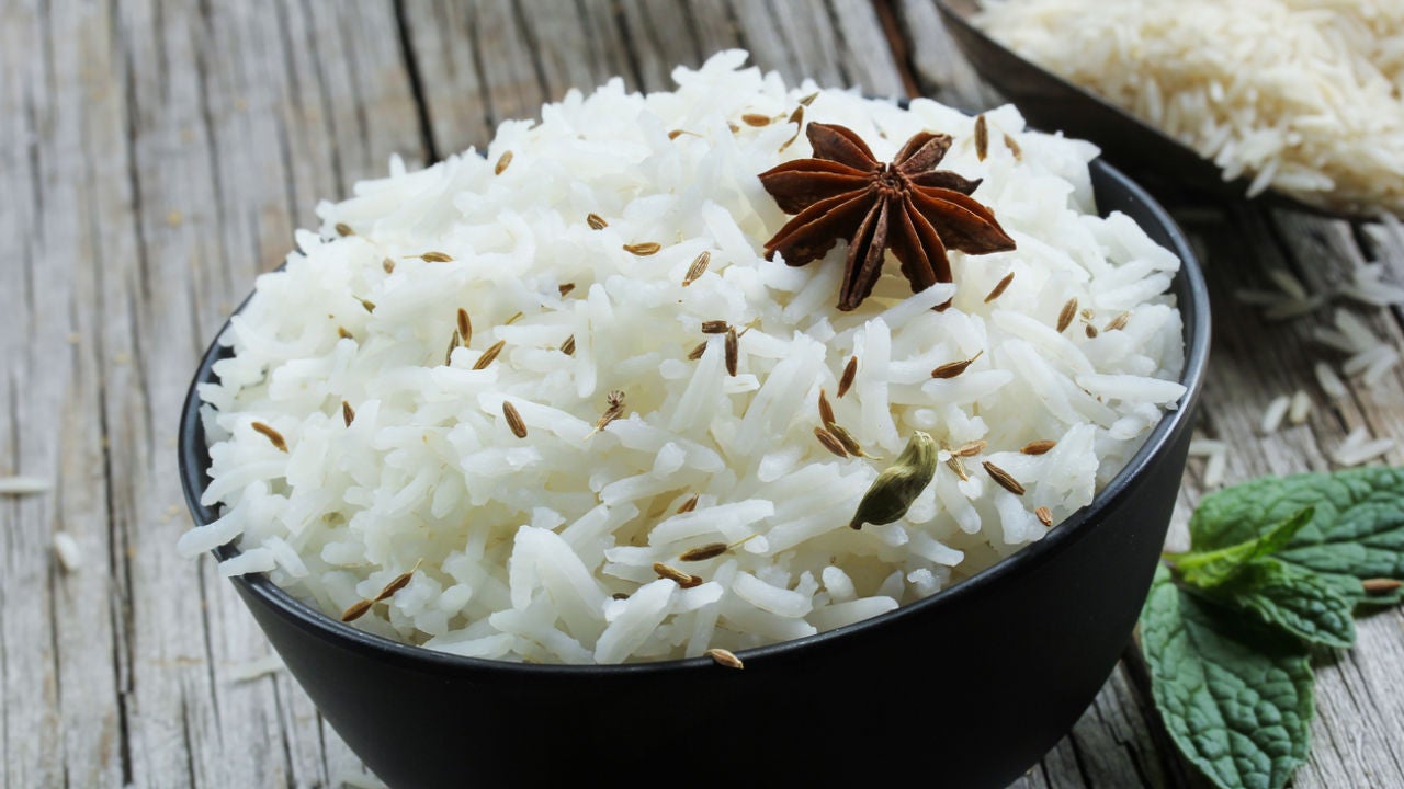 Receta al microondas un exótico arroz basmati en tan solo 10 minutos