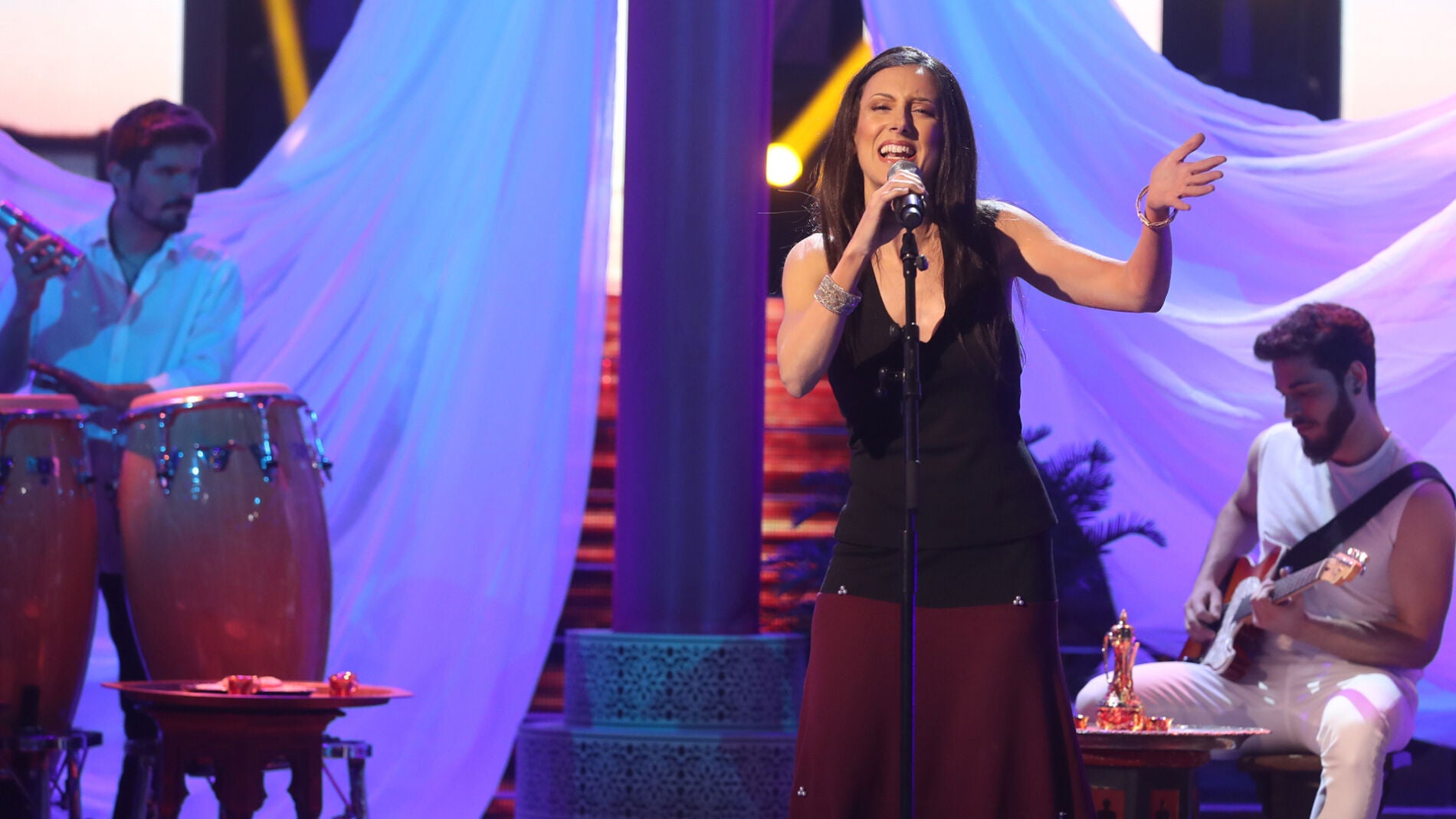 Paula Dom&iacute;nguez imita a Chambao - Tu Cara No Me Suena Todav&iacute;a