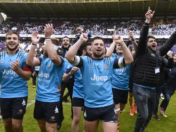 Los jugadores de la Santboiana celebran el título de Copa del Rey Los jugadores de la Santboiana celebran el título de Copa del Rey