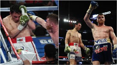 Sául 'Canelo' Álvarez juega con Julio César Chávez junior y se cita con Golovkin