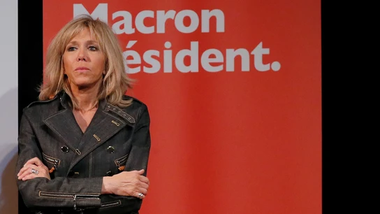 Brigitte Trogneux, la esposa de Emmanuel Macron Brigitte Trogneux, la esposa de Emmanuel Macron