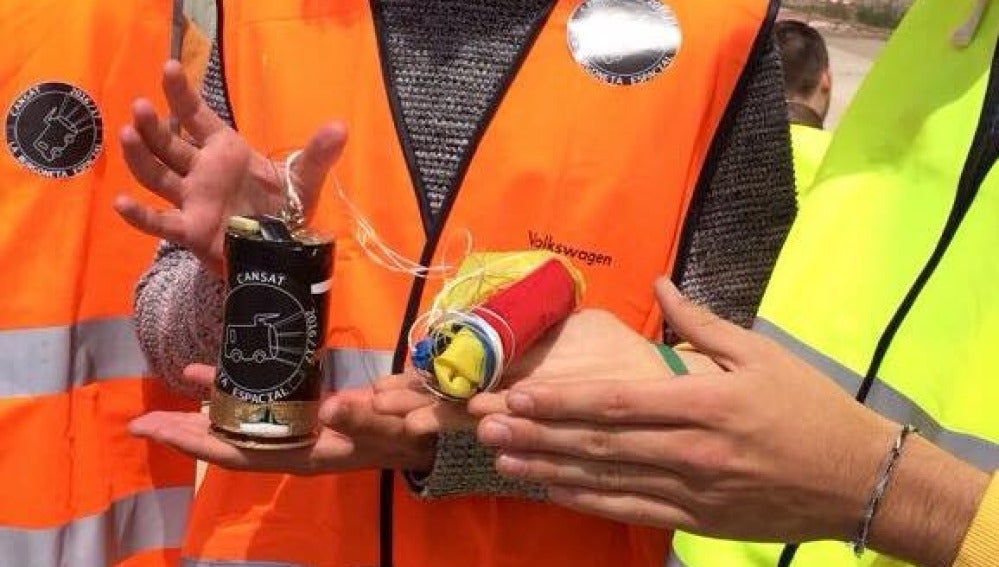 El satélite creado por los estudiantes