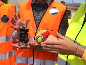 El satélite creado por los estudiantes El satélite creado por los estudiantes