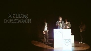 La webserie 'El Partido' de Flooxer recibiendo el premio