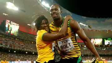 Jennifer Bolt, la madre de Usain Bolt Jennifer Bolt, la madre de Usain Bolt