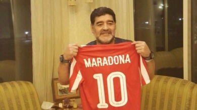 Diego Maradona será el entrenador del Al-Fujairah, de la Segunda división de Emiratos Árabes Unidos