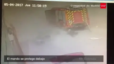 Frame 24.803926 de: Así fue la explosión en la planta de tratamiento de residuos químicos en Arganda del Rey Frame 24.803926 de: Así fue la explosión en la planta de tratamiento de residuos químicos en Arganda del Rey