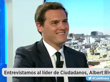 Albert Rivera, en Espejo Público Albert Rivera, en Espejo Público