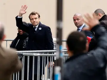 Emmanuel Macron, presidente electo de Francia Emmanuel Macron, presidente electo de Francia