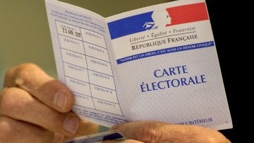 Voto de las elecciones francesas