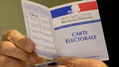 Un 43% de los votantes de Macron le dio su apoyo por oposición a Le Pen