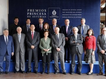 El jurado del Premio Princesa de Asturias de Comunicación y Humanidades 201