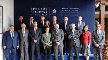 El jurado del Premio Princesa de Asturias de Comunicación y Humanidades 201